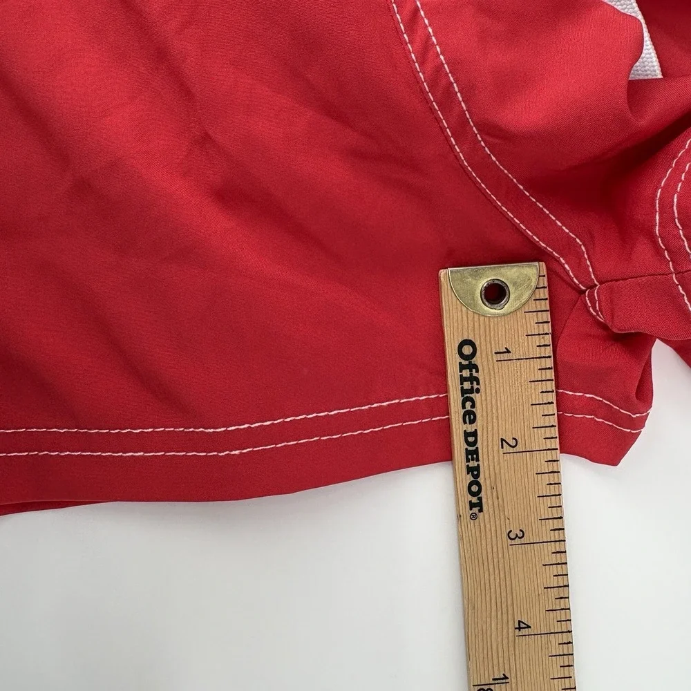 Meegsking Women's Quick Dry Board Shorts Red Size XLarge New‎ Without Tag